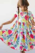 Load image into Gallery viewer, Rosie Short Sleeve Twirl Dress