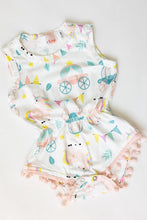 Load image into Gallery viewer, Infant Pom Pom Romper