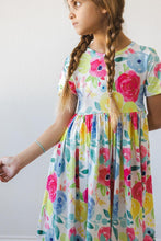 Load image into Gallery viewer, Rosie Short Sleeve Twirl Dress