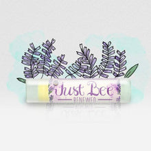 Load image into Gallery viewer, Just Bee Renewed Lip Balm - Lavender