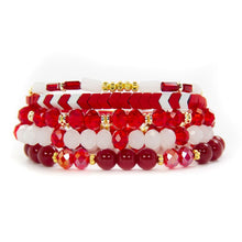 Load image into Gallery viewer, Red Sedona Bracelet Stack