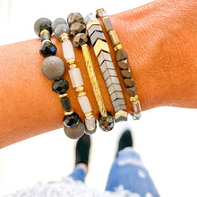 Load image into Gallery viewer, Cove Black Bracelet Stack
