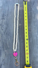 Load image into Gallery viewer, Pink Apple Teach Lanyard with Breakaway Clasp
