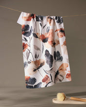 Load image into Gallery viewer, Moody Poppy Tea Towel
