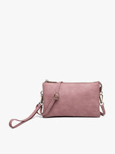 Load image into Gallery viewer, Riley Crossbody/Wristlet: Dark rosewood
