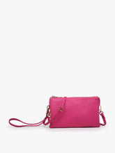 Load image into Gallery viewer, Riley Crossbody/Wristlet: Dark rosewood
