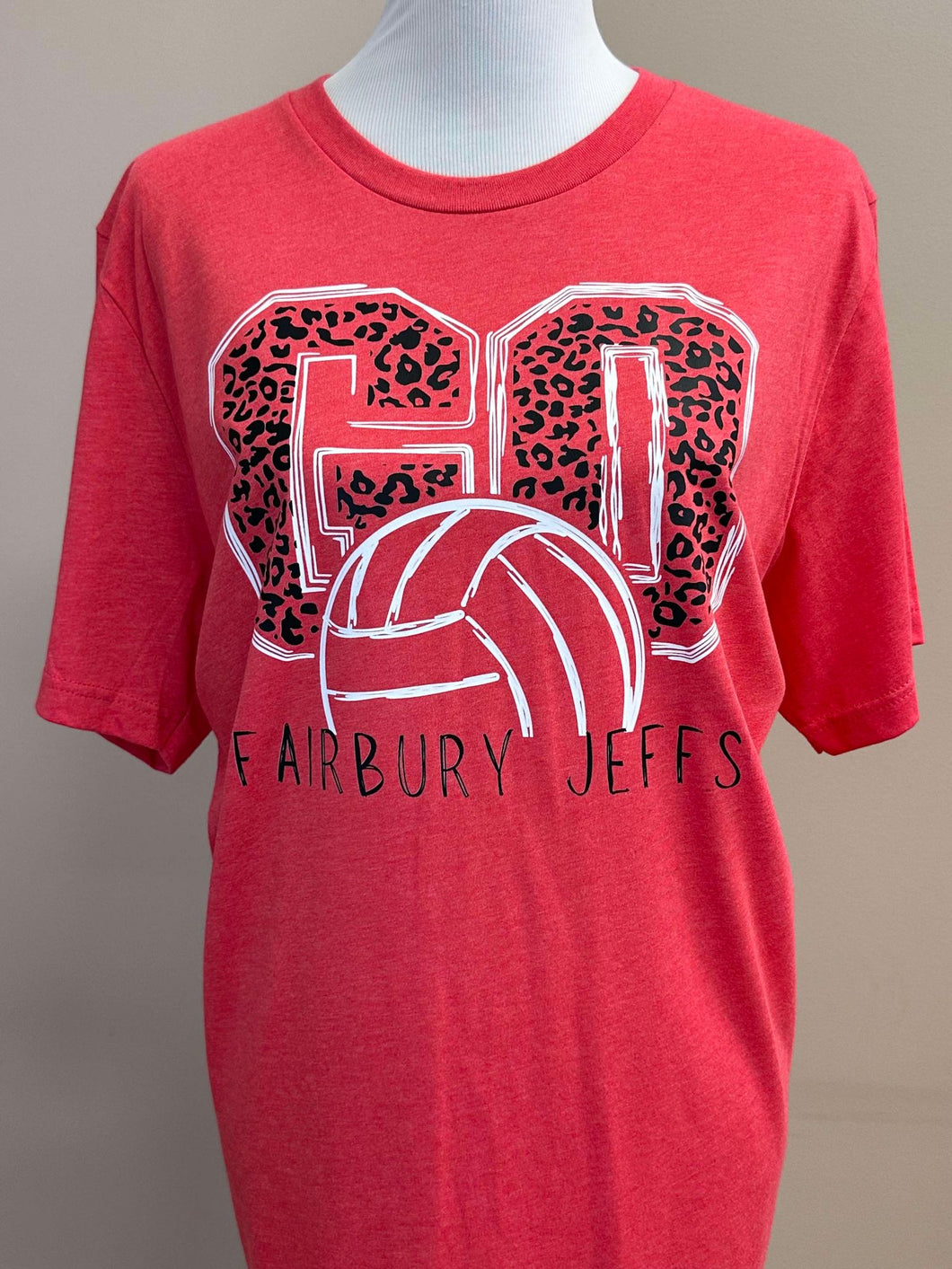 Pre-Order Fairbury Go Jeffs Volleyball Tee Fundraiser