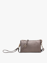 Load image into Gallery viewer, Riley Crossbody/Wristlet: Dark rosewood
