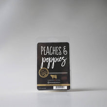 Load image into Gallery viewer, 5.5 oz Wax Melts: Peaches &amp; Poppies
