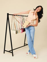 Load image into Gallery viewer, Riley Crossbody/Wristlet: Dark rosewood
