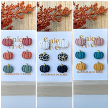 Load image into Gallery viewer, Pumpkin Studs Trio
