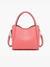 Load image into Gallery viewer, Ruby 3-Compartment Satchel w/ Dual Handles
