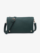 Load image into Gallery viewer, Phiona Studded Flapover Crossbody: Sand
