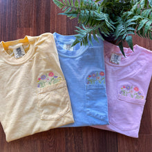 Load image into Gallery viewer, Pocket Full of Flowers Tee
