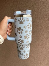 Load image into Gallery viewer, 40oz Paw Print Tumblers
