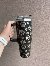 Load image into Gallery viewer, 40oz Paw Print Tumblers
