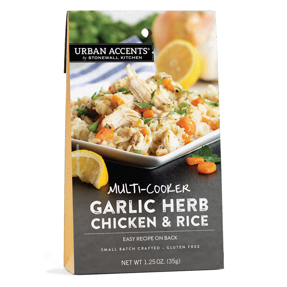 Urban Accents Multi Cooker Garlic Herb Chicken & Rice