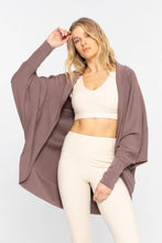 Load image into Gallery viewer, Mono B Taupe Cocoon Cardigan
