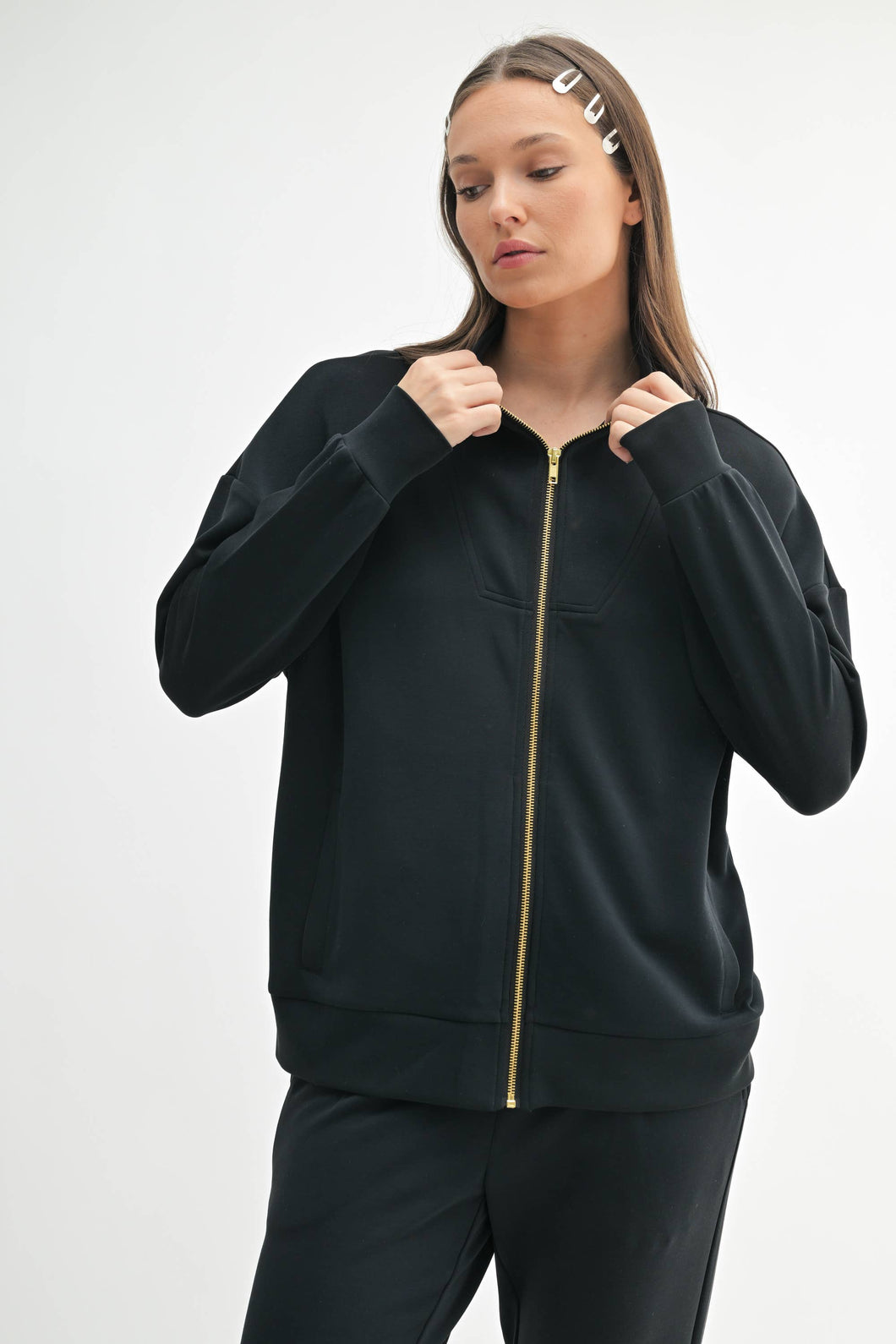 Mono B Soft Modal Zip-Up