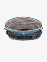 Load image into Gallery viewer, Aubree Flapover Multi-compartment Crossbody Bag: Olive
