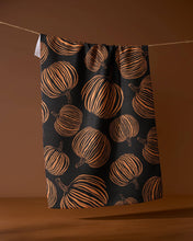 Load image into Gallery viewer, Pumpkin Noir Tea Towel
