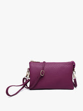 Load image into Gallery viewer, Riley Crossbody/Wristlet: Berry Purple
