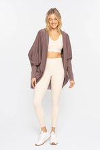 Load image into Gallery viewer, Mono B Taupe Cocoon Cardigan
