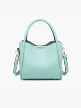 Load image into Gallery viewer, Ruby 3-Compartment Satchel w/ Dual Handles
