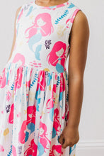 Load image into Gallery viewer, Mermaid Kisses Tank Twirl Dress
