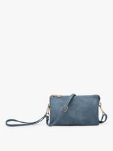 Load image into Gallery viewer, Riley Crossbody/Wristlet: Indigo
