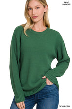 Load image into Gallery viewer, Round Neck Basic Sweater 🤍
