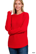 Load image into Gallery viewer, Round Neck Basic Sweater 🤍
