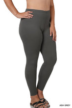 Load image into Gallery viewer, PLUS BRUSHED DTY MICROFIBER FULL LENGTH LEGGINGS
