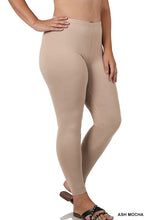 Load image into Gallery viewer, PLUS BRUSHED DTY MICROFIBER FULL LENGTH LEGGINGS
