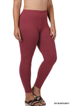 Load image into Gallery viewer, PLUS BRUSHED DTY MICROFIBER FULL LENGTH LEGGINGS
