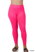 Load image into Gallery viewer, PLUS BRUSHED DTY MICROFIBER FULL LENGTH LEGGINGS
