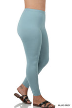 Load image into Gallery viewer, PLUS BRUSHED DTY MICROFIBER FULL LENGTH LEGGINGS
