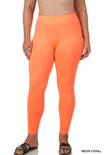 Load image into Gallery viewer, PLUS BRUSHED DTY MICROFIBER FULL LENGTH LEGGINGS
