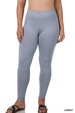 Load image into Gallery viewer, PLUS BRUSHED DTY MICROFIBER FULL LENGTH LEGGINGS
