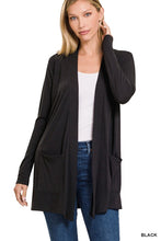 Load image into Gallery viewer, SLOUCHY POCKET OPEN CARDIGAN
