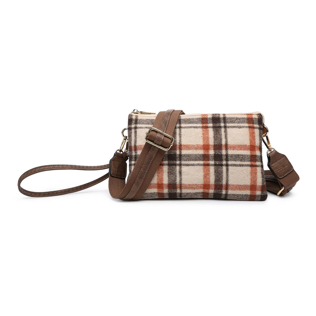 Izzy Plaid Crossbody w/ Guitar Strap