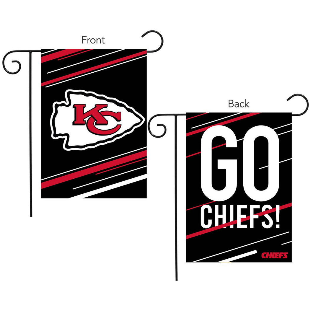 Kansas City Chiefs Slogan Double-Sided NFL Garden Flag