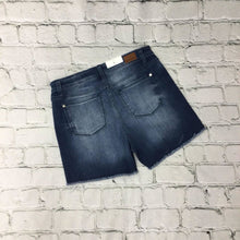 Load image into Gallery viewer, Judy Blue Classic Denim Cut Off Shorts
