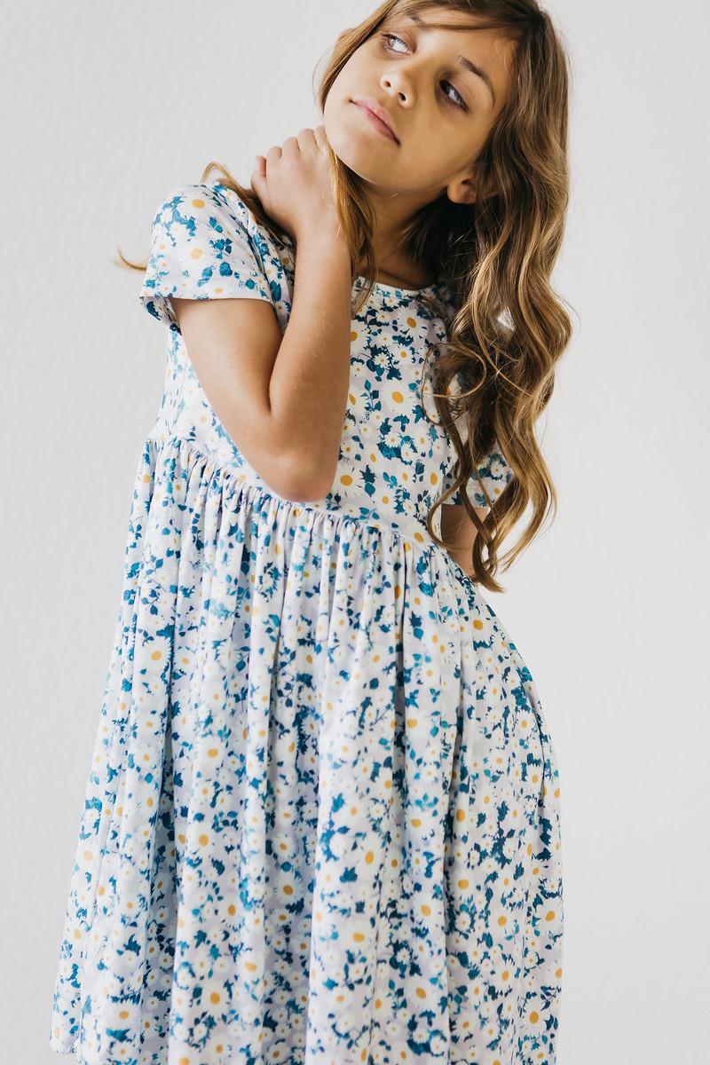 Oopsie Daisy Short Sleeve Twirl Dress