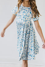 Load image into Gallery viewer, Oopsie Daisy Short Sleeve Twirl Dress
