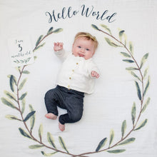 Load image into Gallery viewer, Baby&#39;s 1st Year - Hello World Wreath
